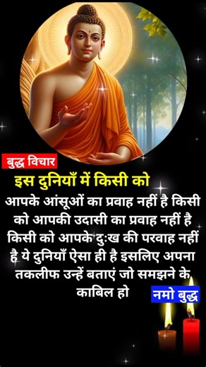 किसी को परवाह नहीं यहाँ पर 🌸🙏 || बुद्ध विचार 🌸||