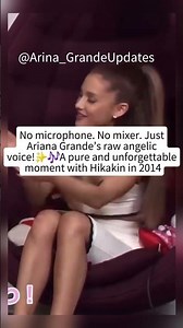 Ariana Grande Sings “Break Free” With Hikakin No Mic, Just PURE Vocals! 🔥🎤