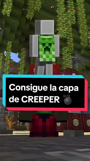 Cómo conseguir la capa de Creeper en Minecraft