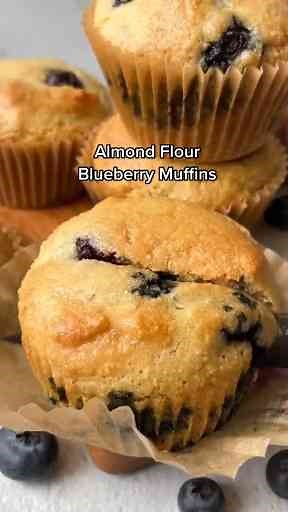 Almond Flour Blueberry Muffins — Easy, Fluffy, and Bursting with Flavor