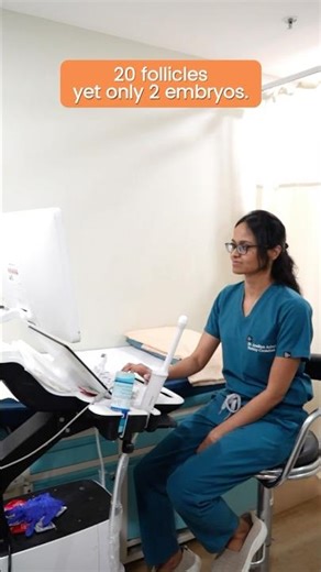 From 20 Follicles to 2 Embryos #draradhyaachuri #fertilityjourney #ivfprocess #fertilityspecialist