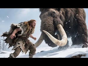 Ancient Hunting: Prehistoric Humans Tracking Mammoths for Survival