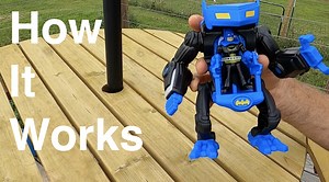 Watch HOW IT WORKS Batman Battle Robot on Amazon Live