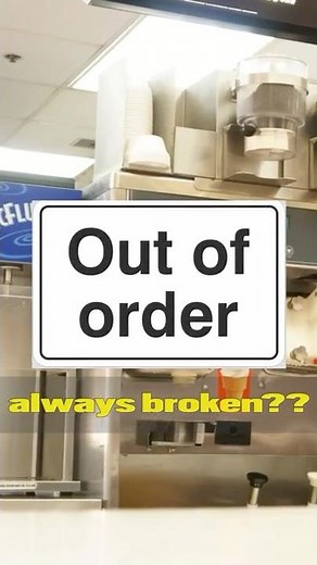 Why Are McDonald's Ice Cream Machines Always Broken?