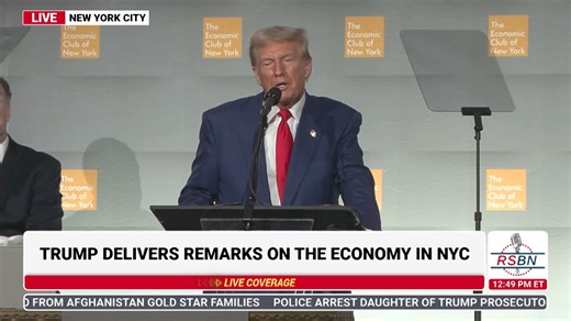 8.8K views · 490 reactions | FULL SPEECH: President Trump Gives Remarks at The Economic Club of New York - 9/5/24 | Right Side Broadcasting | Facebook