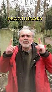 🇬🇧 What is the meaning of Reactionary. #shorts