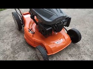 Ruris Dac 130 XL, masină tuns gazon, autopropulsată - partea 1