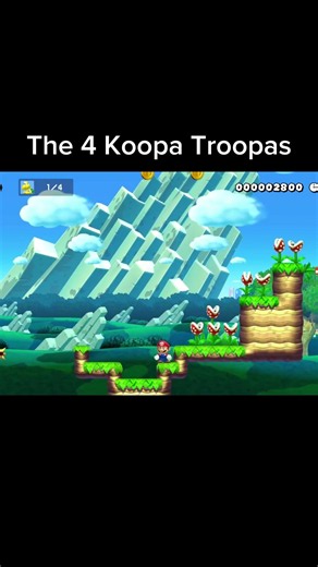 The 4 Koopa Troopas! #mario #nintendoswitch #nintendo