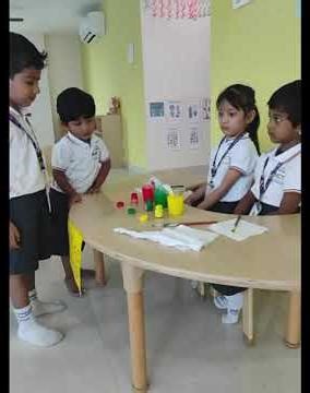 Walking Colours Activity at Sanctus World School, Kokapet!