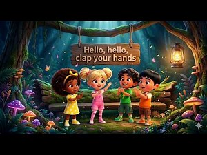 Hello Hello Clap Your Hands 👏 | Fun Kids Song & Nursery Rhyme