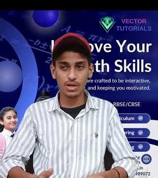 Student Reviewing Tuition Classes at Vector Tutorials Alwar #class6to12 #cbse #tutor