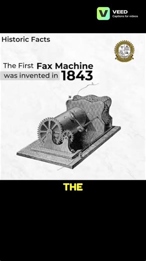 The fax machine is older than the