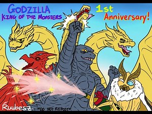 Godzilla KOTM | Godzilla King Of The Monsters 1 Year Anniversary Special! (Godzilla Comic Dub)