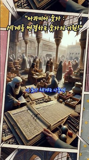 "아라비아 숫자: 세계를 연결하는 숫자의 기원!"
