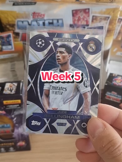 Week 5 recap of opening packs until we hit an auto If you want any of these cards head over to puc.trading.cards on Ebay #topps #matchattax #autograph