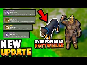 NEW UPDATE - Rottweiler Dogs + New Perks/Traits (very overpowered...) - Last Day on Earth Survival