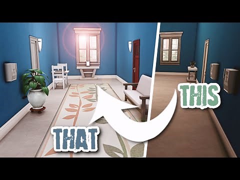 building NEW APARTMENT HALLWAYS for my Sims 4 save file! 🛠️