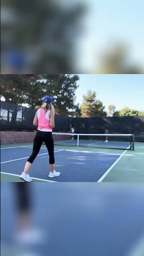 Pickleball Doubles Match: Watch the Action-Packed Highlights! #shorts