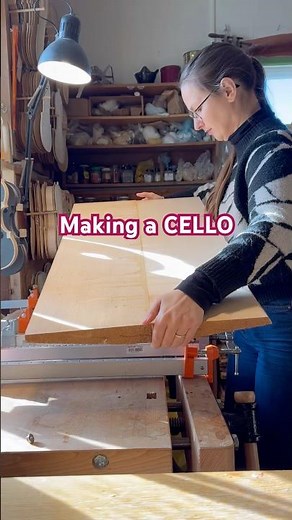Preparing Wood for a Cello