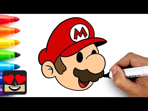 How To Draw Paper Mario | Step by Step Art Lesson for Beginners