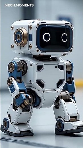 Compact Service Robot Design | Modern AI Robotics Engineering Concept #robot #ai #futuretech #shorts