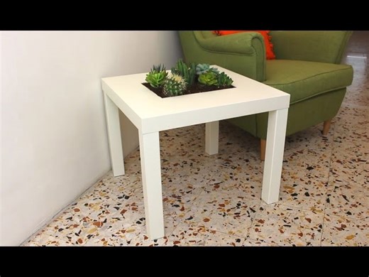 IKEA LACK table planter