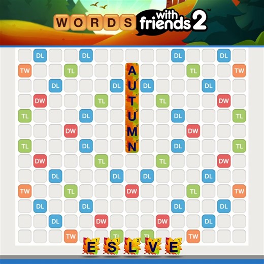 18K views · 46 reactions | The seasons are changing, Wordies! The Autumn Leaves  Tile Style is here! Get your bundle now and always remember to be-leaf in yourself: https://play.wordswithfriends.com/kfET/AutumnLeavesFB #wordswithfriends #wordgames #trainyourbrain #brainteaser #autumn | Words With Friends | Facebook