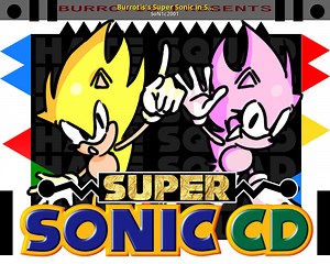 Burrotis's Super Sonic in Sonic CD Mod for Sonic CD (2011) | SCD Mods