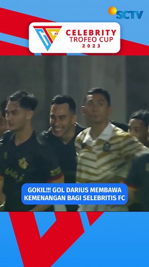 Darius Bawa Ketenangan untuk Tim Selebritis FC di SCTV