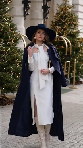 Winter Dress Fashion Outfit | Elegant & Cozy Women’s Style 2026 #fashion #style