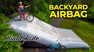 This week, we bring the airbag back out for some marshmallowy landings! | Seth's Bike Hacks
