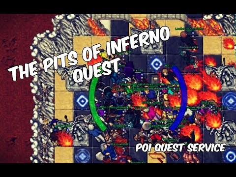 #1 Pits of Inferno ( Service ) | Tibia Quests | Tibia Vita