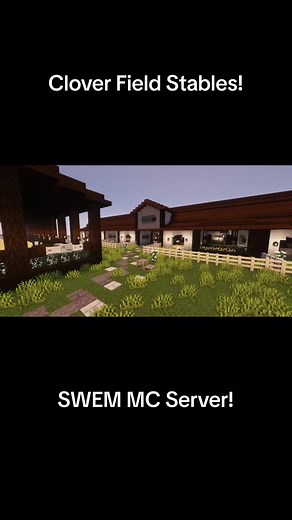 Welcome to Clover Field Stables! A Free to play SWEM Minecraft server! #CapCut #minecraft #minecraftserver #mc #mcserver #swem #starwormequestrian #starwormequestrianmod #horses #minecrafthorseserver