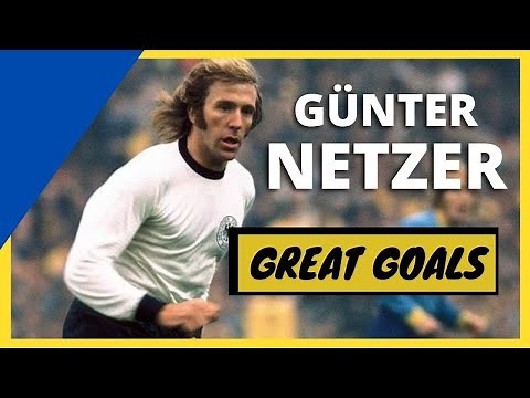 Great Goals by Günter Netzer, The German Rebel!