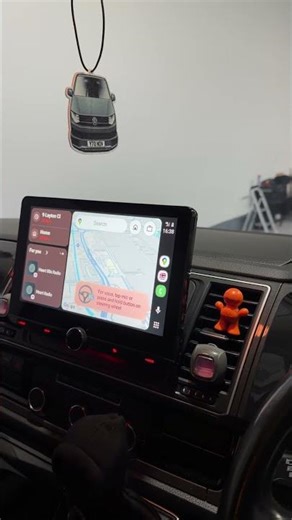 BIG HD Screen Energy in This VW Transporter KENWOOD DMX9724XDS #carplay #caraudio #vw