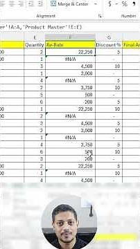 Fix #N/A Errors in Excel | XLOOKUP + IFERROR 🔥