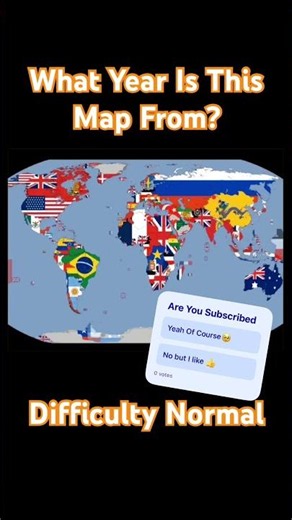 What Year Is This Map From? #geography #history #map #countryballs