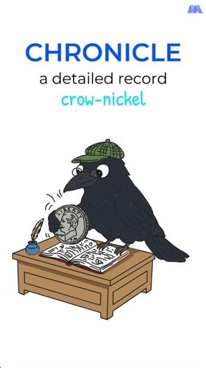 SAT Vocabulary #0208: CHRONICLE (Meaning + Memory Trick)