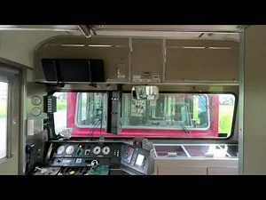 揺れる電車 播但線103系の運転台