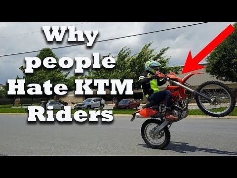 KTM 525 Dual sport Test Drive