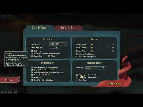 Slay The Spire - How to Change Miscellaneous Settings