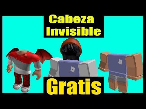 LA UNICA MANERA DE COMO TENER LA CABEZA INVISIBLE EN ROBLOX GRATIS✅