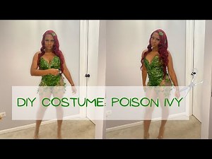 GRWM: Halloween Edition | DIY Poison Ivy Costume 🌱 & Makeup