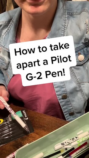 Hot to take apart a Pilot G-2 Pen so that you can glitter it! #GlitterPens #PilotG2 #pilotpen #Totinos425 #HPSustainableSounds #onlyinmycalvins #ScreamItOut #ComeDanceWithMe #SmellLikeIrishSpring #UnsealTheMeal #LizzosBigGrrrls #howto #Glitter