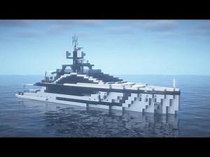 Minecraft: How to build a Yacht in Minecraft | Minecraft Yacht Tutorial