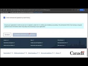 How to Complete Consent & Declaration on PR Portal Canada (Step-by-Step)