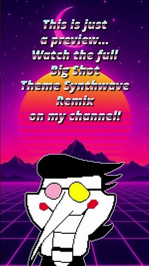 Big Shot Synthwave Remix 🔥 Deltarune’s Spamton theme reimagined