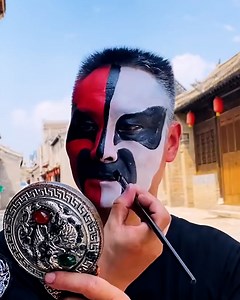 295K views · 487 reactions | Traditional Peking Opera facial makeup!  | Sweden Art & Architecture | Facebook