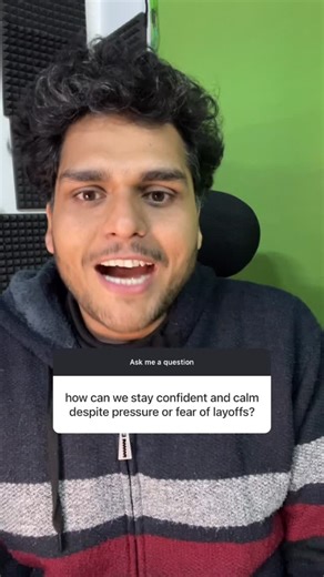 Akshay Saini | How to stay confident despite pressure of Layoffs? | Instagram