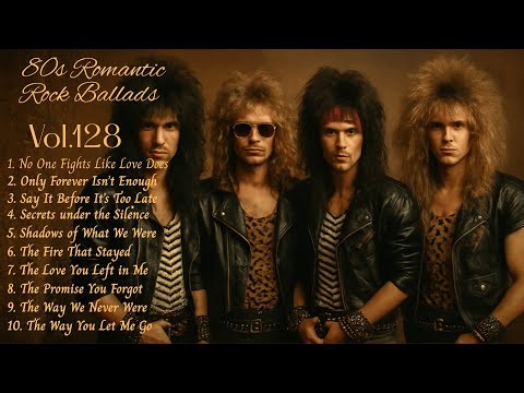 [The best 80s Romantic Rock Ballads Vol.128] Rock | Ballad | Sleep | Soft Rock | Enjoy